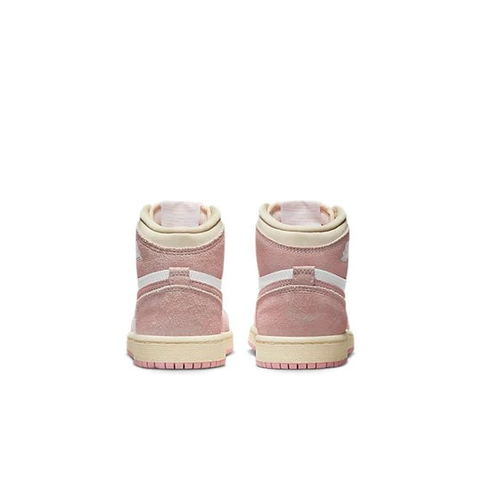 Air Jordan 1 High Kids Washed Pink Kids Pink Jordans 1 High littlelaces