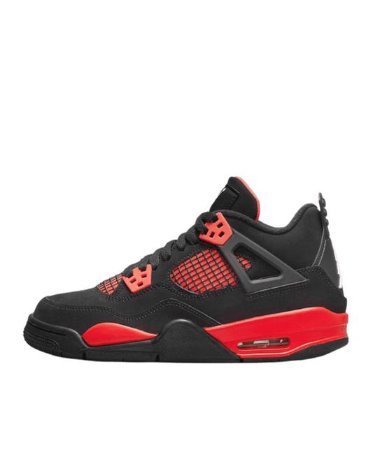 Air Jordan 4 Junior 'Red Thunder' side view