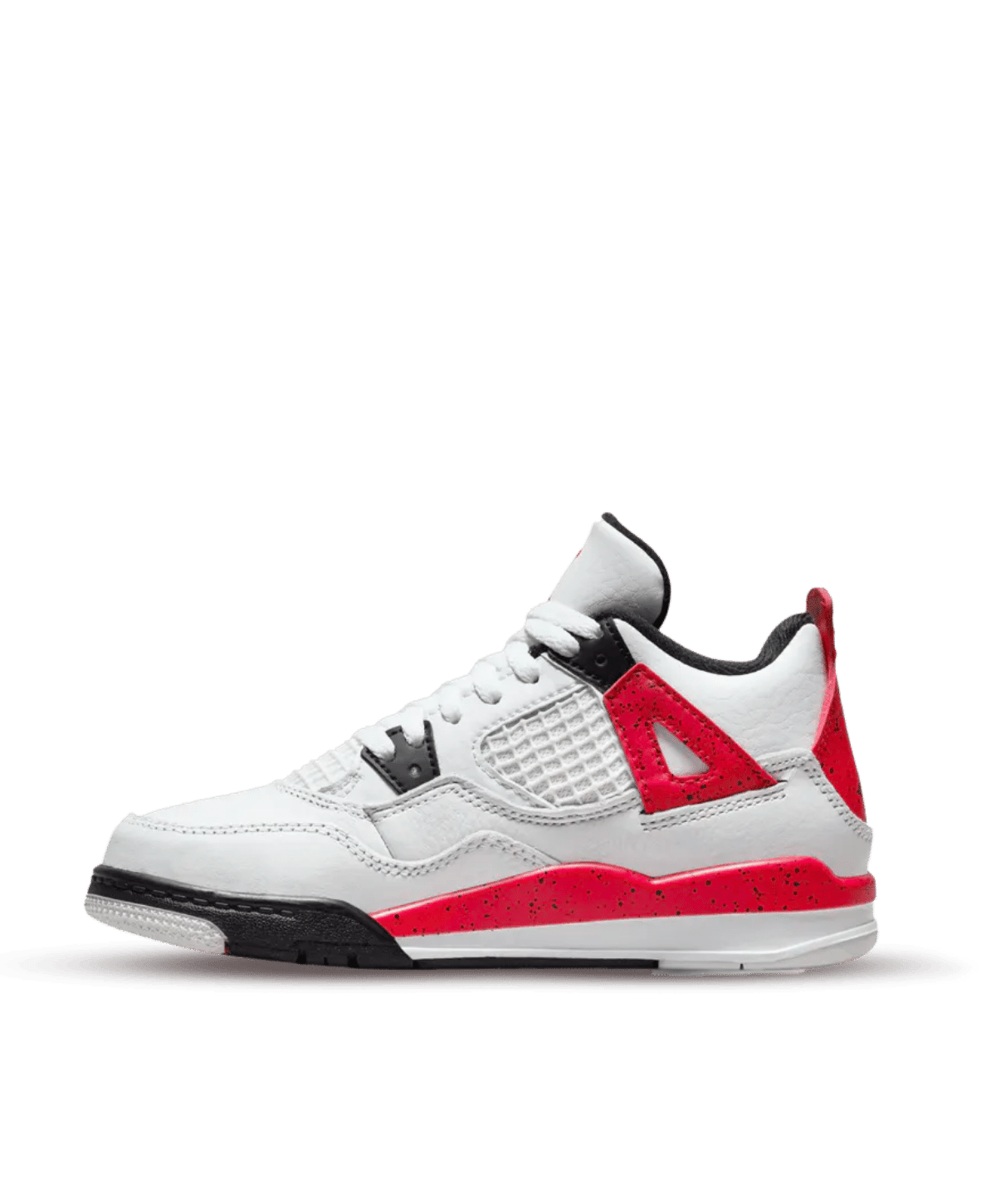 Air Jordan 4 Kids 'Red Cement' side view