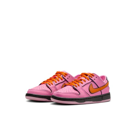 Nike SB Dunk Low Kids 'Powerpuff Girls Pink Blossom' front view