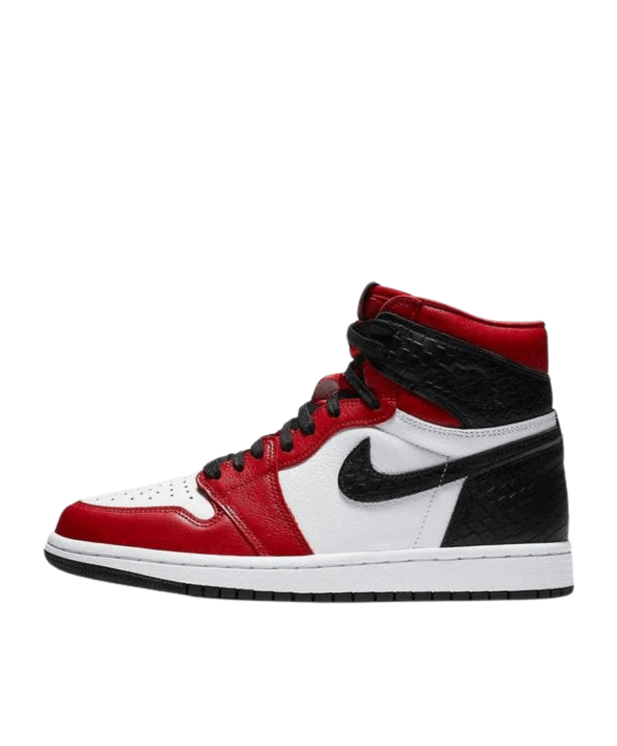 Junior Air Jordan 1 High 'Satin Snake Chicago' side view