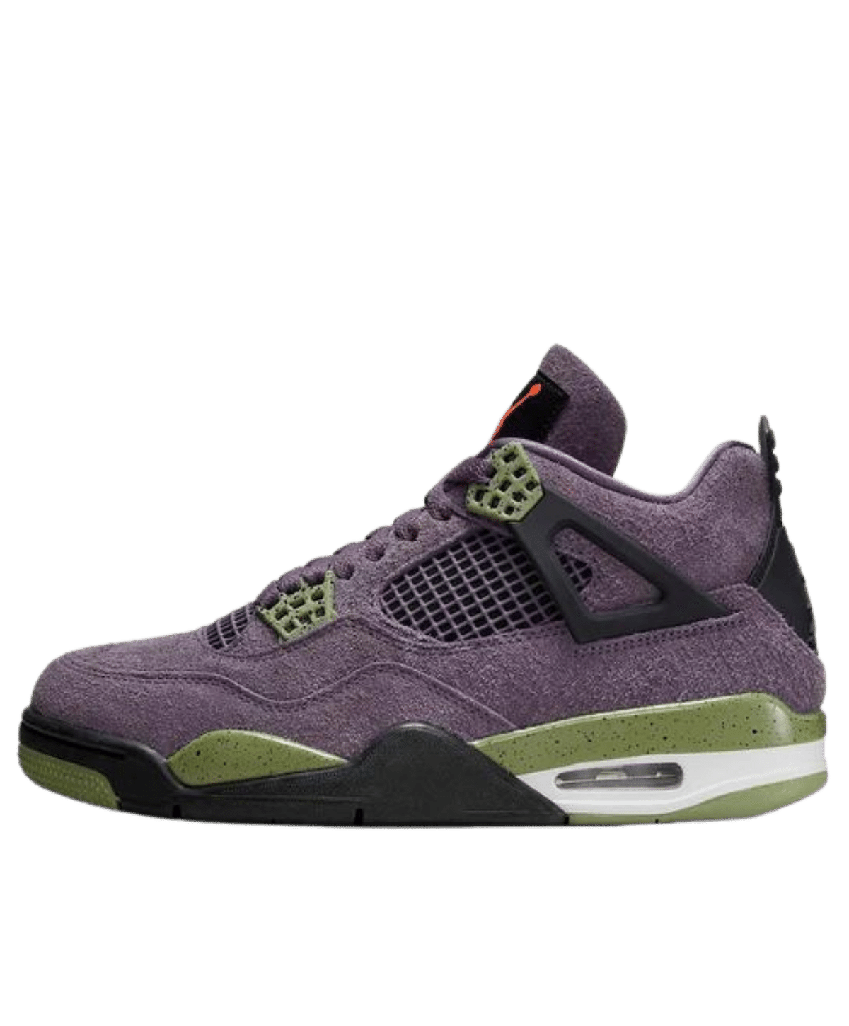 junior Air Jordan 4 'Canyon Purple' side view