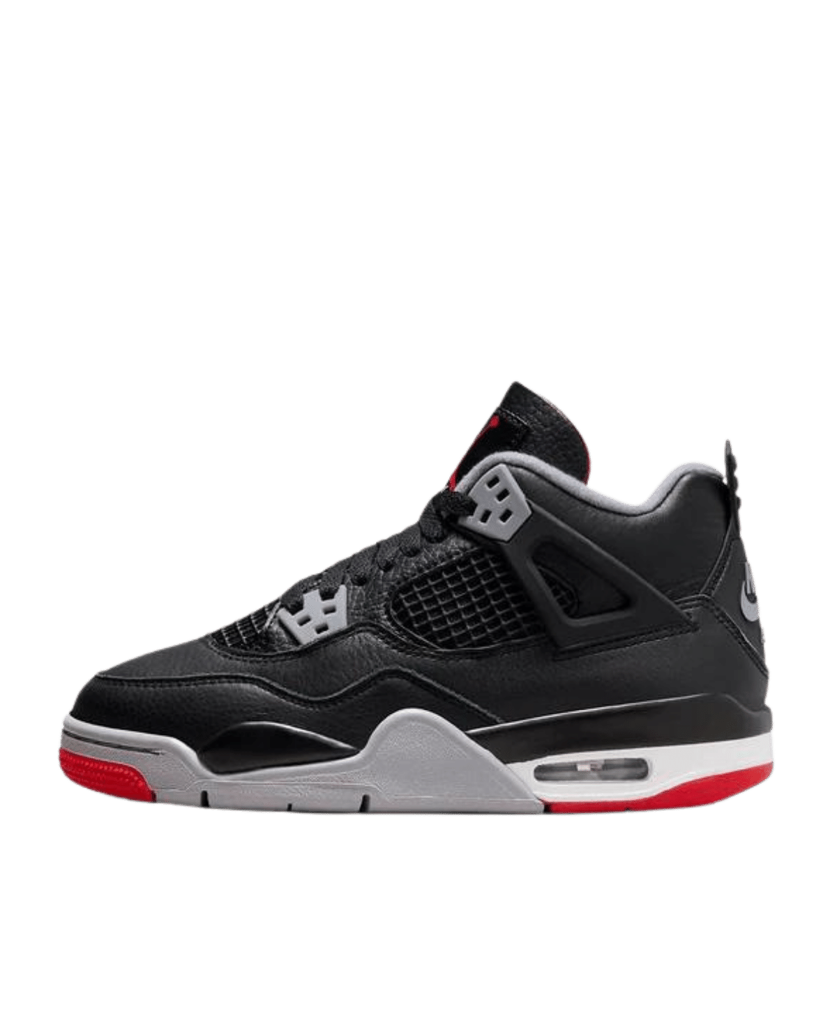 Air Jordan 4 Junior 'Bred Reimagined' side view