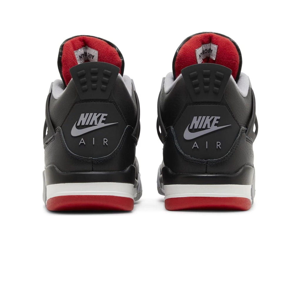 Air Jordan 4 Junior 'Bred Reimagined' heel
