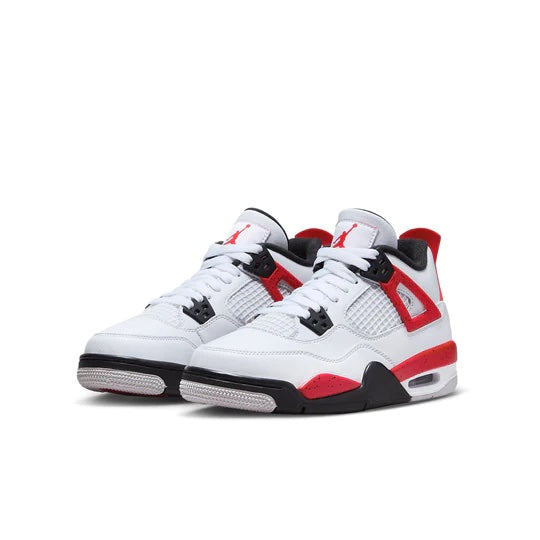 Air Jordan 4 Junior 'Red Cement' front view