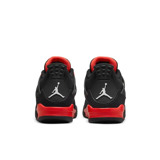 Air Jordan 4 Junior 'Red Thunder' heel