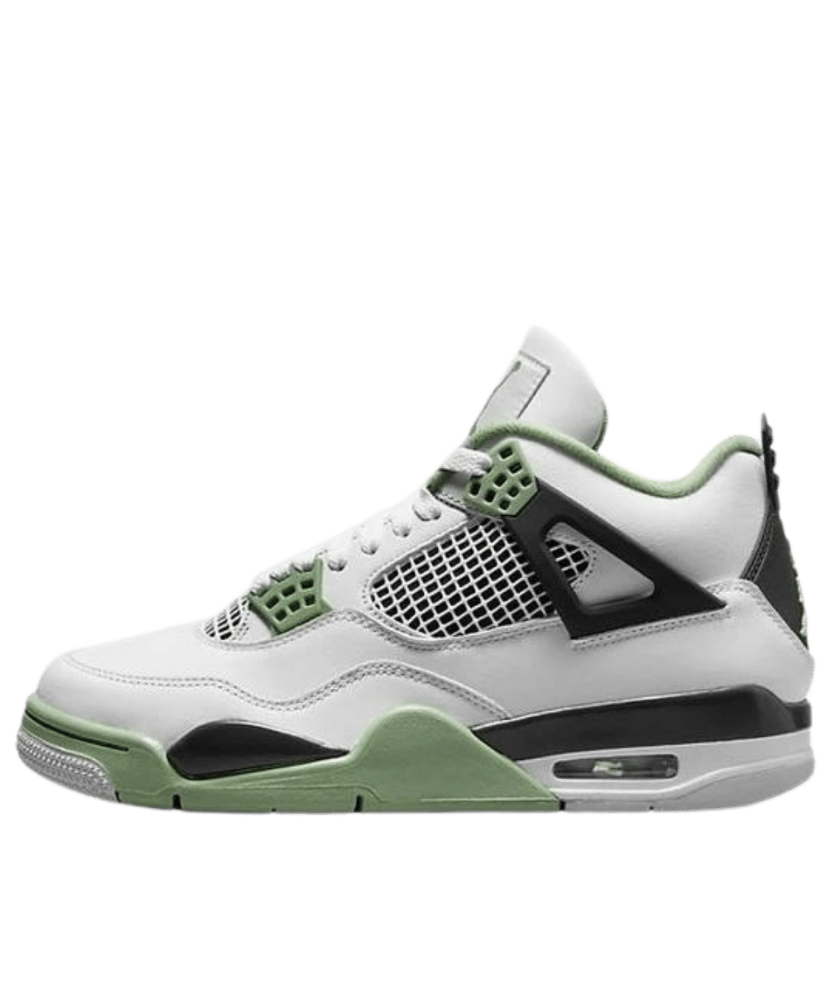 junior Air Jordan 4 'Seafoam' side view