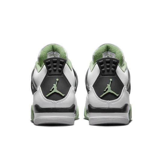 junior Air Jordan 4 'Seafoam' heel