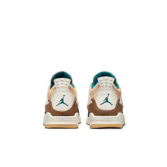 Air Jordan 4 Kids 'Cocao Wow' heel