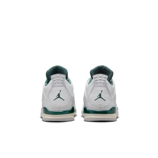 Air Jordan 4 Kids 'Oxidized Green' heel