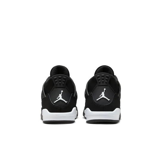 Air Jordan 4 Kids 'White Thunder' heel