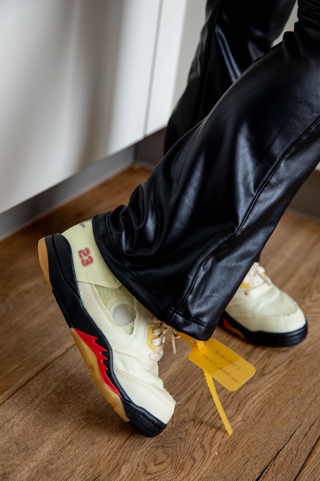 Air Jordan 5 x Off-White Kids 'Sail'