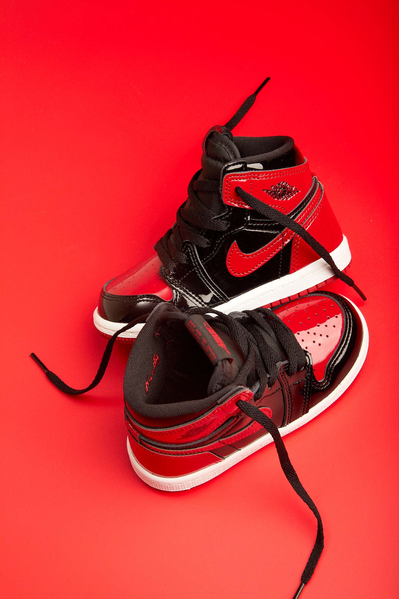 Air Jordan 1 High Kids 'Patent Bred' | Kids Jordan 1s | Kids Jordans –  littlelaces