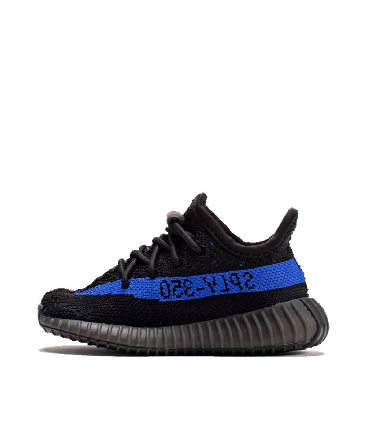 Adidas Yeezy Boost 350 V2 Kids 'Dazzling Blue' SIDE VIEW