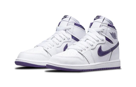 Air Jordan 1 High Kids 'Court Purple' | Kids Jordan 1 High