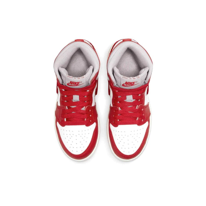 Air Jordan 1 High Kids 'Varsity Red' top view