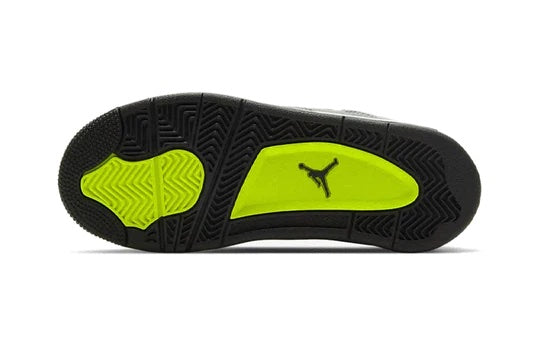Air Jordan 4 Kids 'Neon' sole