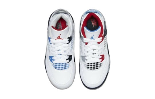 Air Jordan 4 Kids 'What The' top view
