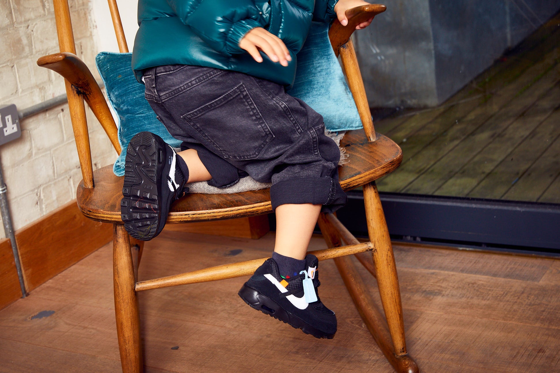 White Nike Desert Ore Air Max On Feet Off-White X Nike Air Max 90