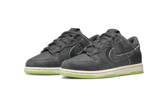 Nike Dunk Low Kids 'Grey Halloween 2022' front view