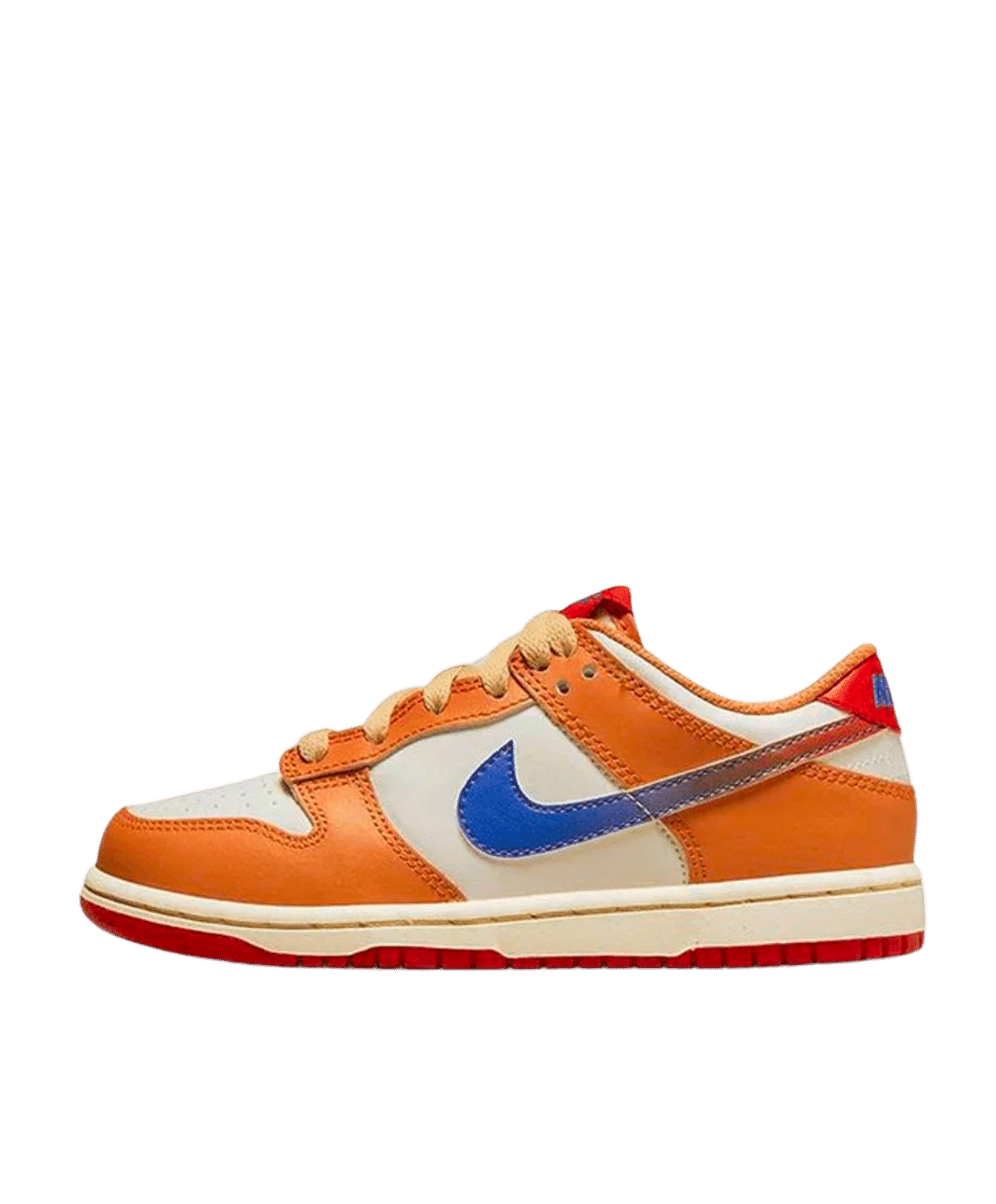 Nike Dunk Low Kids 'Hot Curry Game Royal' side view