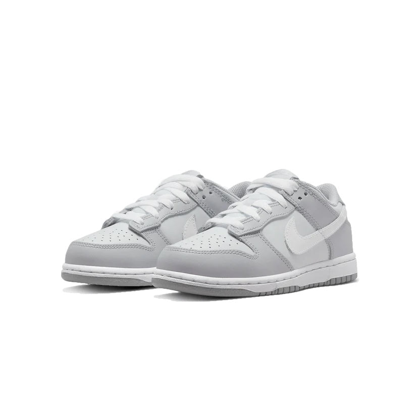 Nike Dunk Low Kids 'Two-Toned Grey' front view
