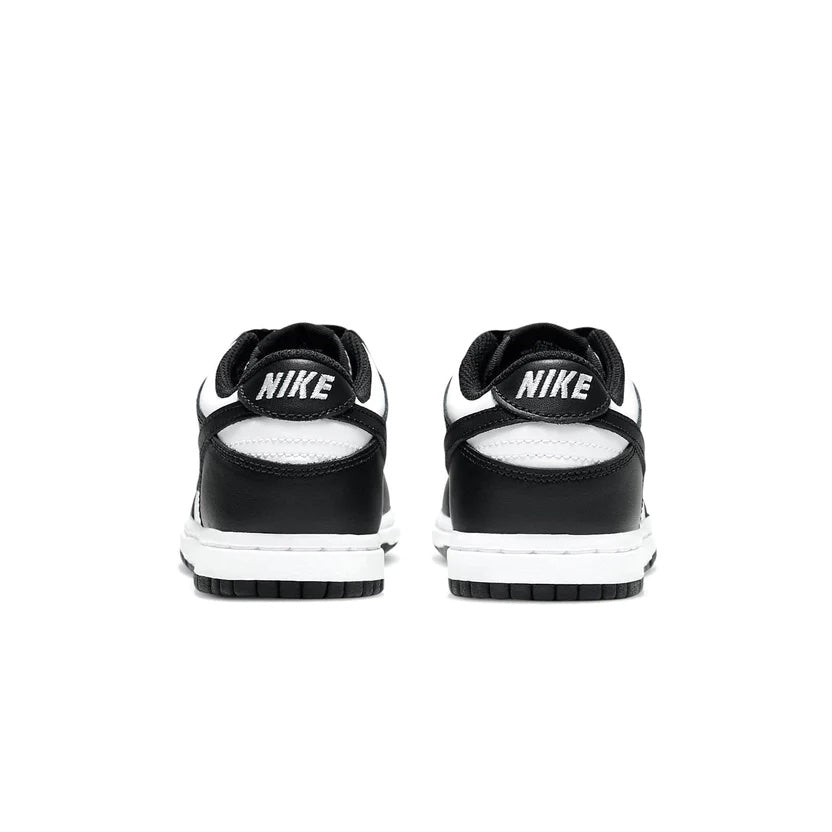 Nike Dunk Low Kids 'Black White' HEEL